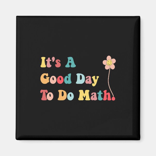 Imán Es Un Buen Día Para Hacer Matemáticas Profesores M (Frente)