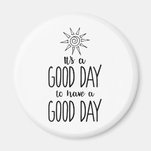 Imán Es un buen día para tener una positividad del bue