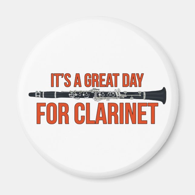 Imán Es un gran día para el Clarinet (Frente)