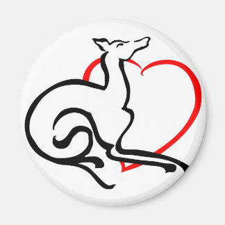 Imán Es un logotipo de área gris - Sin texto