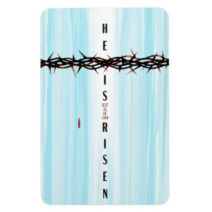 Imán Es una corona creciente de resurrección cruzada de