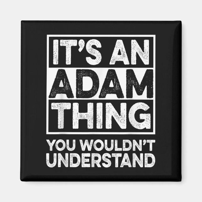 Imán Es Una Cosa De Adán Que No Entiendes A Adam Chris (Frente)