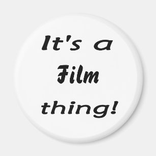 Imán ¡Es una cosa de la película!