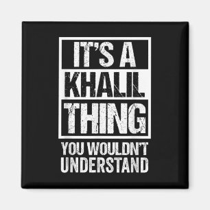 Imán Es Una Cosa Khalil Que No Entiendes El Apellido