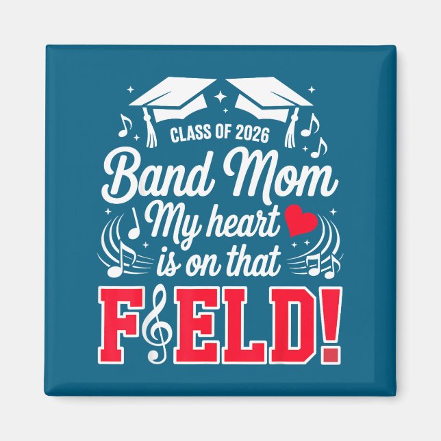 Imán Esa banda de clase mamá corazón campo (Frente)