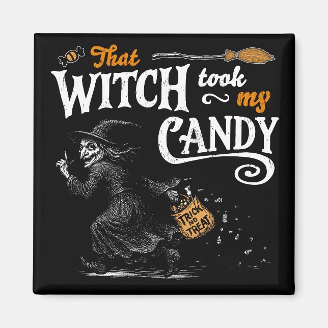 Imán Esa Bruja Me Llevó A Mi Candy Dark (Frente)