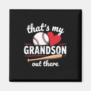 Imán Esa es mi nieto ahí fuera, abuela de béisbol.