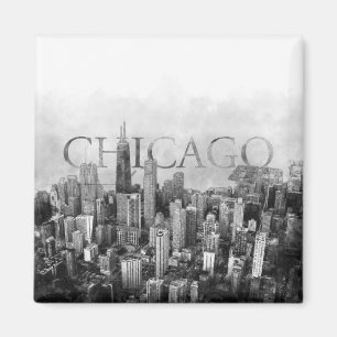 Imán Esbozo de Chicago