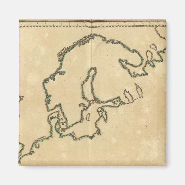 Imán Esbozo de Europa 2 (Frente)