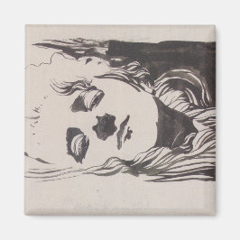 Imán Esbozo de una mujer de "Ver Sacrum" (Moser)