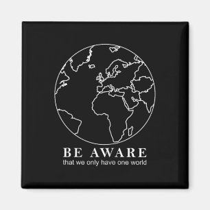 Imán Esbozo del mapa mundial de protección ambiental