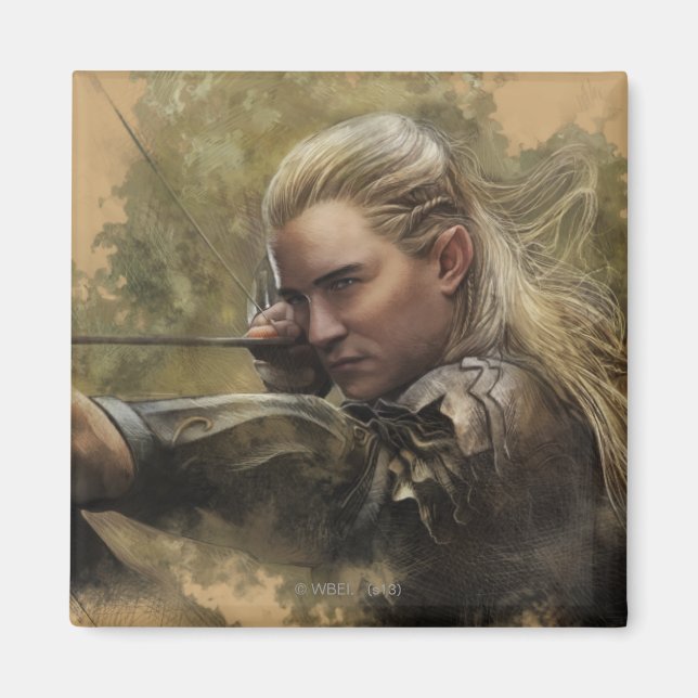 Imán Esbozo LEGOLAS GREENLEAF™ (Frente)