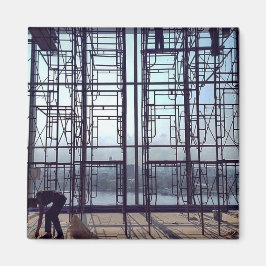 Imán Escaffolding en el vestíbulo