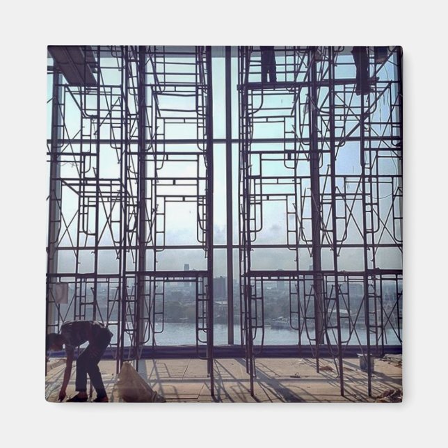 Imán Escaffolding en el vestíbulo (Frente)