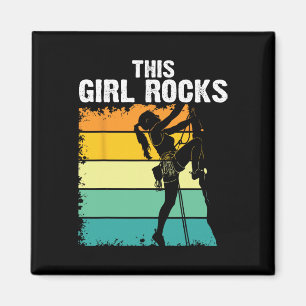 Imán Escalada en roca, Esta chica roca, Bouldering, Mon