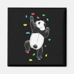 Imán Escalador de roca Pared interior Oso panda diverti