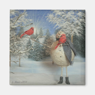 Imán Escalando con amigos