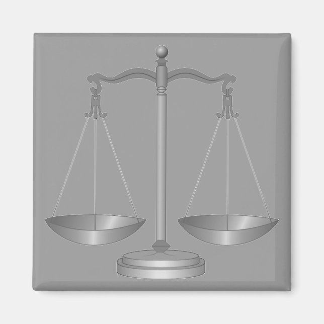 Imán Escalas de justicia (Frente)
