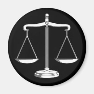 Imán Escalas de la obra clásica de la justicia el  