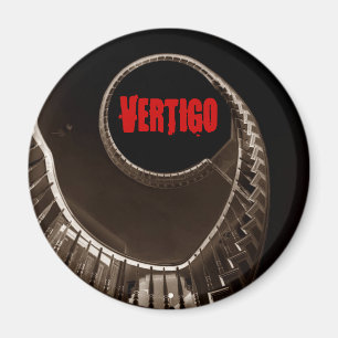 Imán Escalera circular oscura del vértigo de