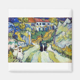 Imán Escalera de Vincent van Gogh en Auvers (1890)