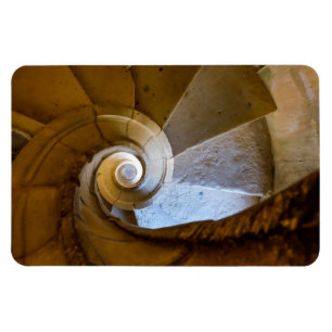 Imán Escalera en espiral que baja