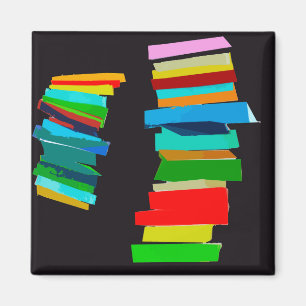 Imán Escaleras de colores