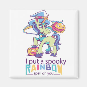 Imán Escándalo arcoiris Halloween