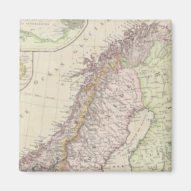 Imán Escandinavia, Suecia (Frente)