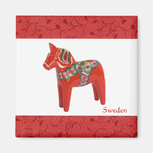 Imán Escandinavo del caballo de Dala del sueco
