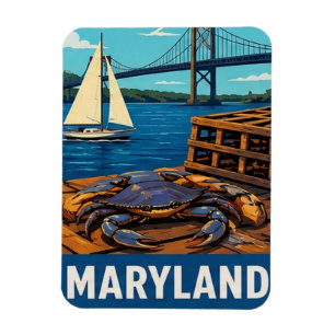 Imán ⚓ Escape de la bahía de Chesapeake en Maryland