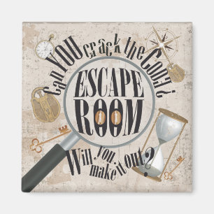 Imán Escape Room Fiesta Scavenger Hunt