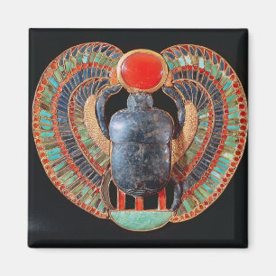 Imán Escarabajo pectoral, de la tumba de Tutankhamun