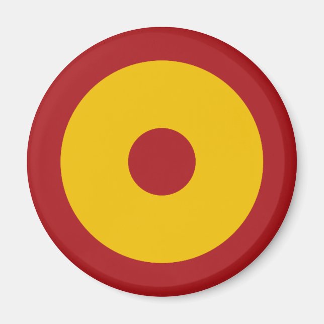 Imán Escarapela española, Spanish Roundel (Frente)