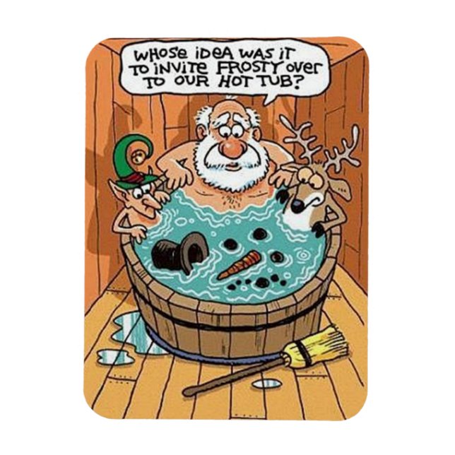 Imán Escarcha En Una Bañera Caliente (Vertical)