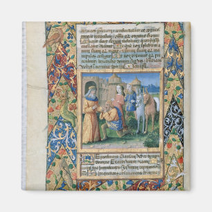 Imán Escena a partir de las 'horas de d'Orleans de