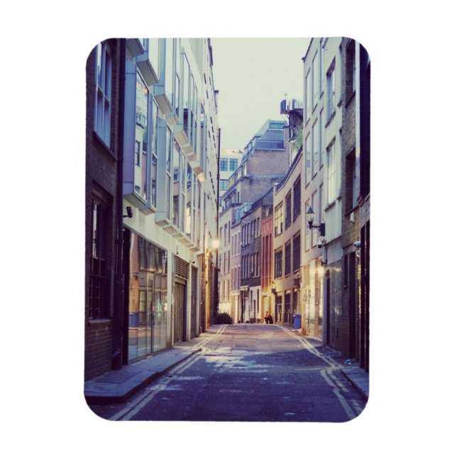 Imán escena de calle de Soho Londres (Vertical)