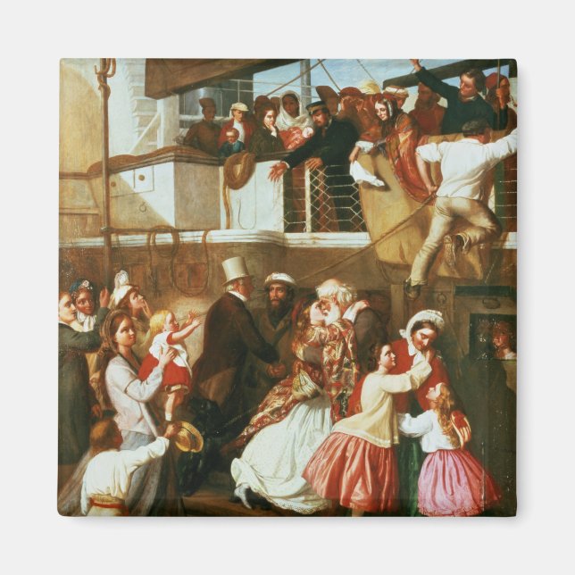 Imán Escena De Embarcación (Frente)