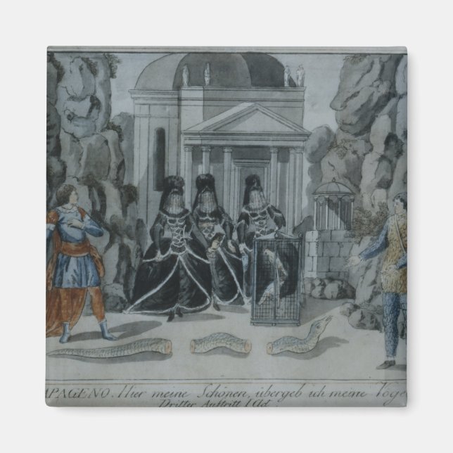 Imán Escena de 'La flauta mágica' (Frente)