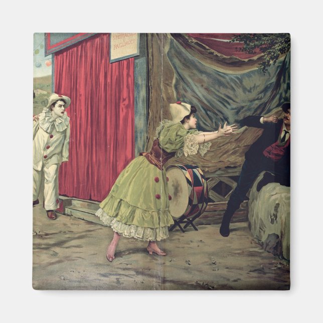 Imán Escena de la ópera 'Pagliacci' (Frente)