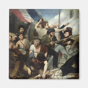 Imán Escena de la revolución 1830