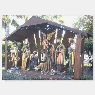 Imán Escena De Natividad De Los navidades. Sanibel Es.,