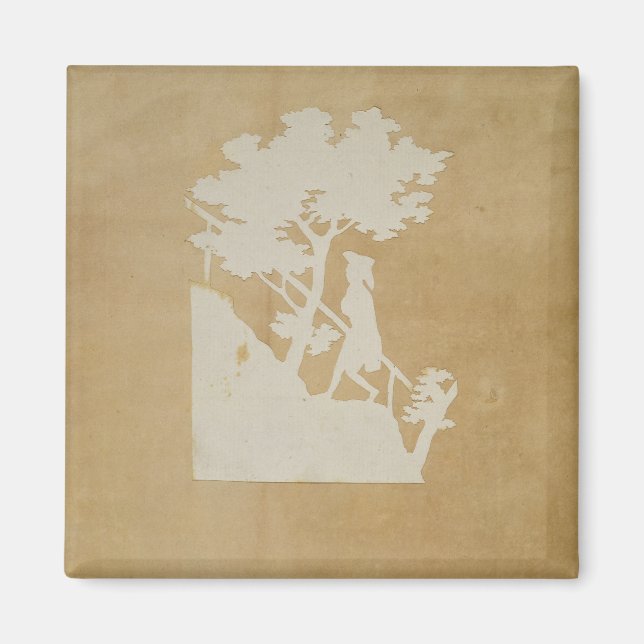 Imán Escena de Woodland (Frente)