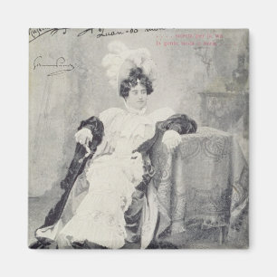 Imán Escena del acto II La Boheme de la ópera '