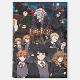 Imán Escena del conjunto de anime de HARRY POTTER™