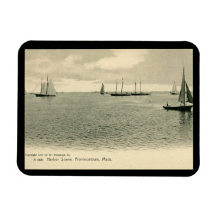 Imán Escena del puerto, Provincetown, MAMÁES 1905