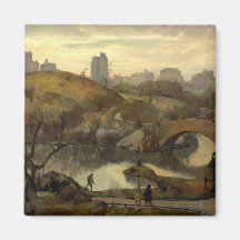 Escena en Central Park (Nueva York, Nueva York, Es