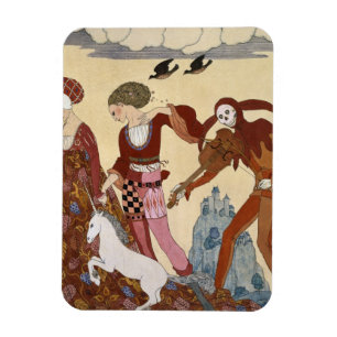 Imán Escena medieval de Jorte Barbier