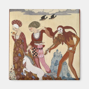 Imán Escena medieval de Jorte Barbier