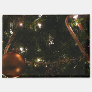 Imán Escena navideña en árbol de Navidad III